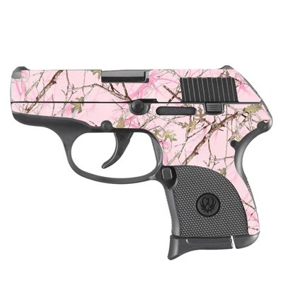 MightySkins Glossy Glitter Skin Compatible with Ruger LCP 380 - Conceal Pink | Protective, Durable High-Gloss Glitter Finish | Easy to Apply and Change Styles | Made in The USA