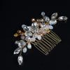 JWICOS Bride Wedding Hair Combs Crystal Bridal Headpieces Hair Accessories for Women and Girls (Gold) view 1