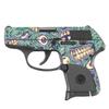 MightySkins Glossy Glitter Skin Compatible with Ruger LCP 380 - Eyes and Teeth | Protective Durable High-Gloss Glitter Finish | Easy to Apply, Remove, and Change Styles | Made in The USA view 1
