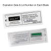 WOLAYI Microblading Needles Nano 0.15mm-Thinnest Blade On The Market, Permanent Makeup Manual Eyebrow Tattoo Needlewith Expiration Date and Lot Number (Green 18U.15mm) view 3