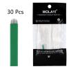 WOLAYI Microblading Needles Nano 0.15mm-Thinnest Blade On The Market, Permanent Makeup Manual Eyebrow Tattoo Needlewith Expiration Date and Lot Number (Green 18U.15mm) view 4