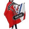 MLIANCEN Custom Barber Cape Hairdresser Cape, Add Your Photo Text Logo Personalized Barbershop Haircuts Shaves Salon Cape for Men, Customized Hair Cutting Cape for Home Salon Barbershop view 2