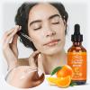 M&A Organic Vitamin C Facial Serum with hyaluronic acid, power of Anti Aging and vitamin E view 2