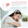 LALAFINA 10pcs Hair Clips for Brides Elegant Bridal Hair Accessories Shaped Hairpins for Weddings Dances Special Occasions view 3