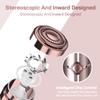 Facial Hair Removal for Women, Electric Painless Facial Hair Remover, Rechargeable Hair Removal Device for Face, Lip, Chin with 2 x Replacement Heads, Rose Gold view 2