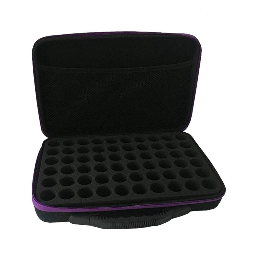KALLORY Organizing Box Bottles Essential Oil Storage Carrying Case Travel Box for 15ml Oils Bin Organizer
