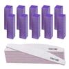 20PCS Nail File Buffer Set for Natural Nails,100 180 Grit Nail File,4 Sides 120 Grit Sanding Buffer Nail Block for Gel Acrylic Nails Professional Manicure Tool,Purple view 1