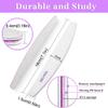 20PCS Nail File Buffer Set for Natural Nails,100 180 Grit Nail File,4 Sides 120 Grit Sanding Buffer Nail Block for Gel Acrylic Nails Professional Manicure Tool,Purple view 3