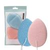 2 Pcs Facial Sponge, Facial Cleansing Pads, Reusable Glove Bath Sponge, Puff Style Exfoliating Pads, for Deep Pore Cleansing view 1