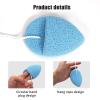 2 Pcs Facial Sponge, Facial Cleansing Pads, Reusable Glove Bath Sponge, Puff Style Exfoliating Pads, for Deep Pore Cleansing view 3