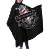 Custom Barber Cape Hairdresser Cape, Add Your Photo Text Logo Personalized Barbershop Salon Cape for Men, Customized Hair Cutting Cape for Home Salon Barbershop view 2