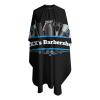 Custom Barber Cape Hairdresser Cape, Add Your Photo Text Logo Personalized Barber Salon Cape for Men, Customized Hair Cutting Cape for Home Salon Barbershop view 3
