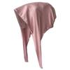 Belsen Satin Bonnet Silk Bonnet Sleep Cap Satin Lined Slouchy Beanie Night Sleeping Hat Adjustable for Curly Hair (Pink) view 1