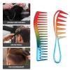 Healeved 2pcs Wide Tooth Hair Comb for Men Oil Comb Scalp Massage Function for Hair Care Easy to Use Reduces Breakage Promotes view 2