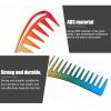 Healeved 2pcs Wide Tooth Hair Comb for Men Oil Comb Scalp Massage Function for Hair Care Easy to Use Reduces Breakage Promotes view 4