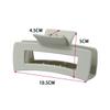 15 Pack 4 Inch Rectangle Square Hold Hair Claw Clips Headwear Large Size Jaw Crab Hairpin Barrette for Women Girls Thick Hair view 2