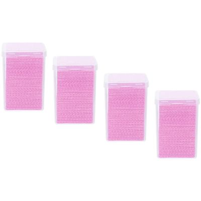 FRCOLOR 800pcs Glue Pads for Eyelash Extensions Premium for Nail Polish and Makeup Cleaning Convenient Lint Salon and Home Use