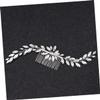 KALLORY Diamond Crystal Hair Comb Bridal Headdress Rhinestone Insert for Wedding Half up down Hairstyle Accessory view 2