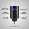 ATOMUS Tattoo Wireless Power Supply DC Connector with Switch Controller Tattoo Power Supply Rechargeable USB Digital Display 1500mAh Tattoo Machine Pen view 2
