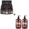 ISNER MILE Fathers Gifts for Dad: Stocking Stuffers for Him, Gifts for Men/Boyfriend, Beard Oil Sets with Beard Wash and Conditioner Sandawood view 1