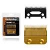Amorka FX802G Replacement Blades for FX870 Clippers, Replacement Clipper Blades Compatible with Barberology FX870/FXF880/FX810/FX825/FX673N, Gold view 1