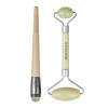 EcoTools Jade Facial Roller and Eye Roller Duo, Face Roller & Massager, Skincare & Sculpting Tool, Reduces Under Eye Puffiness & Dark Circles, Eco-Friendly, Vegan & Cruelty-Free, 2 Piece Set view 1