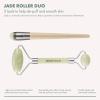 EcoTools Jade Facial Roller and Eye Roller Duo, Face Roller & Massager, Skincare & Sculpting Tool, Reduces Under Eye Puffiness & Dark Circles, Eco-Friendly, Vegan & Cruelty-Free, 2 Piece Set view 3