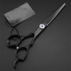 Professional Hair Cutting Shears, 6 inch Professional Japan 440c Black scissor Gem hair scissors haircut thinning barber tools cutting shears hairdresser scissors (Color : Cutting) view 1