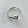 Sterling Silver Hair Styling or Seamster Scissor Ring, Hair Stylist, Sewing Scissor Ring, Hair Salon Ring, Barber Scissor Ring, Silver Ring view 4
