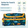 Wildkin Kids Toiletry Bag  Spacious & Durable, Ideal for School, Travel & Overnight Trips - Jurassic Dinosaurs view 3