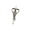 Sterling Silver Hair Styling or Seamster Scissor Ring, Hair Stylist, Sewing Scissor Ring, Hair Salon Ring, Barber Scissor Ring, Silver Ring view 2