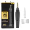 Men Electric Trimmer, Detachable Washable Cutter Head Double Blades Low Noise Hair Removal Machine with USB Rechargeable Electric Beard Trimmer for Men view 1