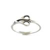Sterling Silver Hair Styling or Seamster Scissor Ring, Hair Stylist, Sewing Scissor Ring, Hair Salon Ring, Barber Scissor Ring, Silver Ring view 1