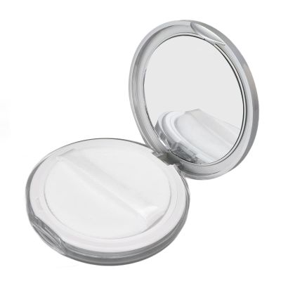 Refillable loose powder compact, HD Mirror Compact powder compact 3g empty capacity for powder makeup on travel