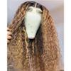 13 * 4 Highlight Transparent Lace Front Curly Wigs view 4