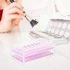 Beavorty Acrylic Empty Eyelash Organizer Box Storage Case for False Lashes Lightweight and Portable Lash Holder for Travel Office and Daily Use view 3