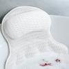 Bath Pillow Luxury Bathtub Pillow - Bath Pillows for Tub Neck and Back Support, Ergonomic Tub Pillow for Bath with 4D Air Mesh + 6 Strong Suction Cups, Great Spa Gifts Bathtub Accessories view 1