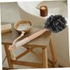 Beavorty 60g Bath Skin Exfoliating Brush Wooden Handle Charcoal Shower Cleaning Tool for Body Scrubbing and Foaming Dual-Sided Bath Brush for Smooth Skin view 3