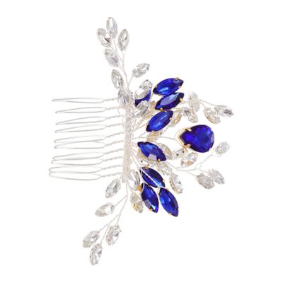 Beavorty Bridal Hair Accessory Elegant Insert Comb Rhinestones and for Wedding Charming Side Comb for Bride Bridesmaid and Special Occasions