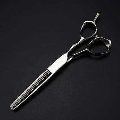 Professional Hair Cutting Shears, 6inch Professional Japan 440c Steel Silver Upscale scissor hair scissors haircut thinning barber tools cutting shears hairdressing scissors (Color : Thinning)