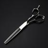 Professional Hair Cutting Shears, 6inch Professional Japan 440c Steel Silver Upscale scissor hair scissors haircut thinning barber tools cutting shears hairdressing scissors (Color : Thinning) view 1