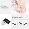 FOMIYES 1set Stainless Steel Nail Clipper and File Grooming Kit for Fingernails and Toenails Professional Manicure Tool Case and Easy to Use view 2