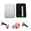 FOMIYES 1set Stainless Steel Nail Clipper and File Grooming Kit for Fingernails and Toenails Professional Manicure Tool Case and Easy to Use view 3