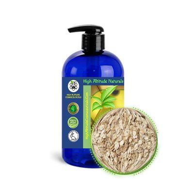 16 fl oz (480ml) Oat (Avena Sativa) Oil - Virgin - Nourishing Anti-Aging Rejuvenating for Dry Mature Problem Skin
