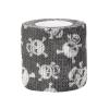 ATOMUS 5pcs 5cm * 1.8m Disposable Cohesive Self-adhesive Tattoo Grip Bandage Roll Mini Elastic Handle Grip Tube Cover Wrap (#01) view 2
