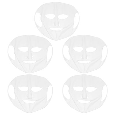 ARTIBETTER Reusable Silicone Facial Mask Patch with Ear Hanging Design to Prevent Essence Evaporation for Skin Nourishment and Steam Mask Use