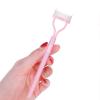Eyelash Comb Separator MSQ Eyelash Mascara Brush and Comb Lash Separator With Comb Cover Arc Designed Cosmetic Brushes Tool Pink (1PCS) view 2