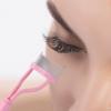 Eyelash Comb Separator MSQ Eyelash Mascara Brush and Comb Lash Separator With Comb Cover Arc Designed Cosmetic Brushes Tool Pink (1PCS) view 3