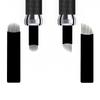 Microblading Pens 3 Piece Black Dual Purpose Light Manual Tattoo Eyebrow Pens For Permanent Makeup Supplies Durable Aluminum Pen With Lock-Pin Tech+20Pcs Disposable Eyebrow Microblading Needles view 4