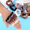 18 Pieces Silk Hair Scrunchies Silk Hair Tie Elastic Ponytail Holders for Women Girls Hair Accessories (004) view 3